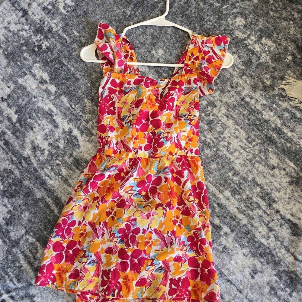 Floral Sleeveless Top